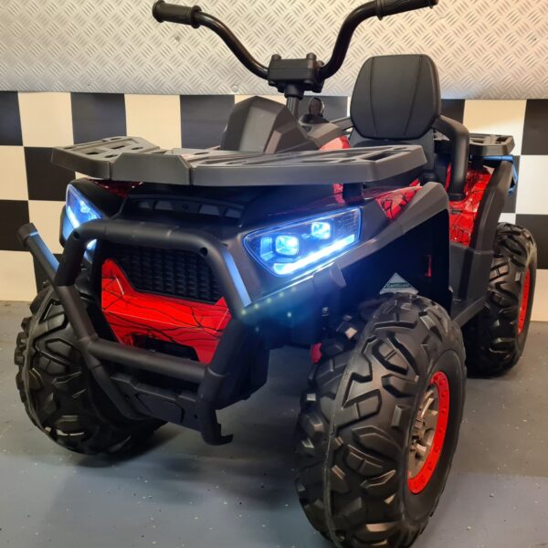 Battery children's quad Spider 12 volts red