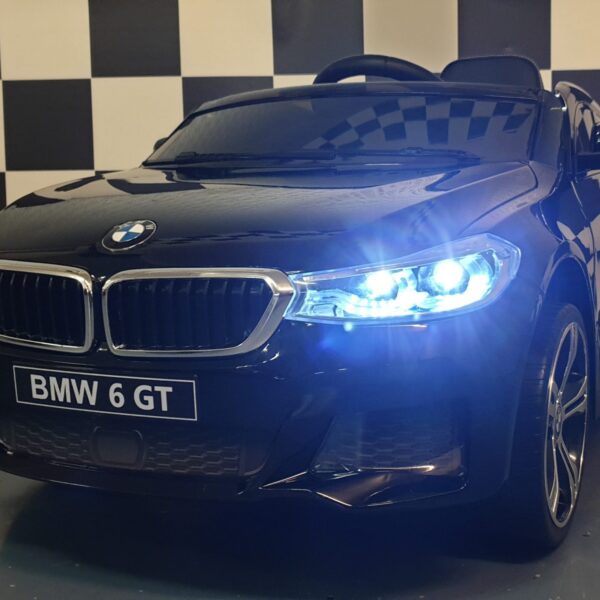 Kids car BMW GT 12V painting black
