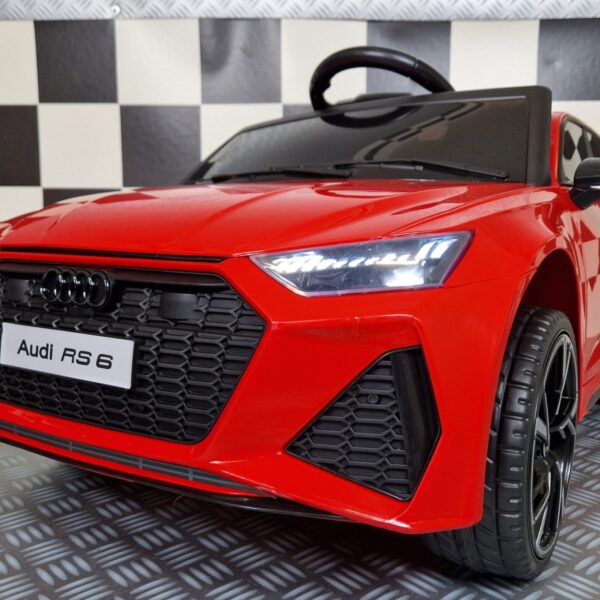 Children's car Audi RS 6 12 volt red