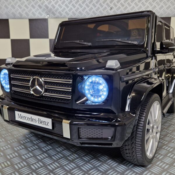 Electric children's car Mercedes G500 metallic black