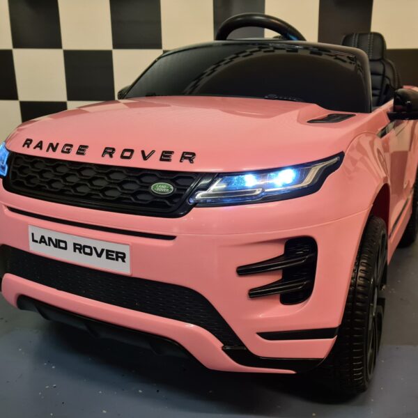 Children's car Range Rover Evoque pink 4x4 12Volts