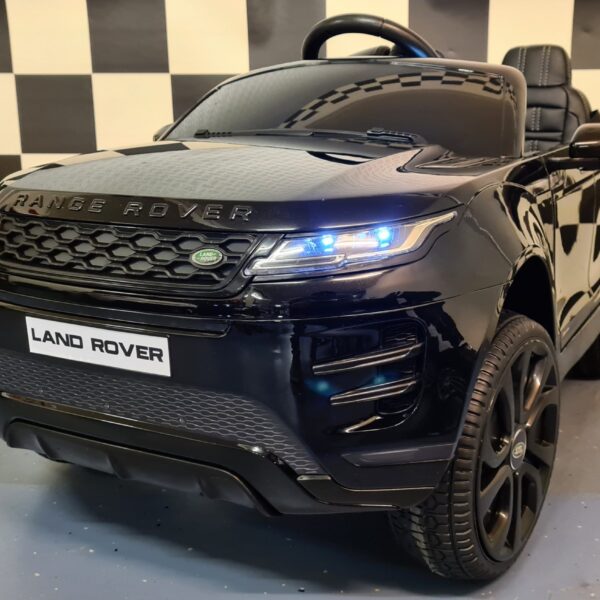 Children's car Range Rover Evoque 4x4 paint black