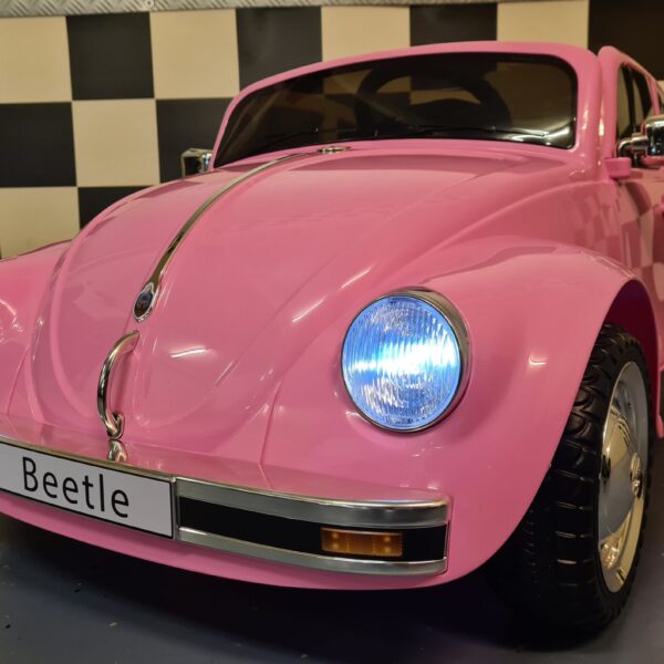 Children's car Volkswagen Kever 12 volt pink