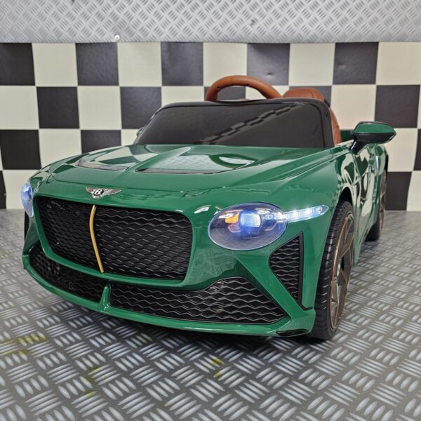 Children's car Bentley Bacalar 12 volt metallic green