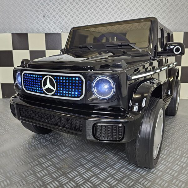 Children's car Mercedes EQG black 12 volts