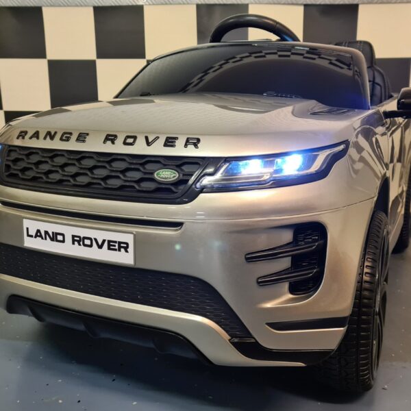 Battery toy car Range Rover Evoque 4 engines paint grey