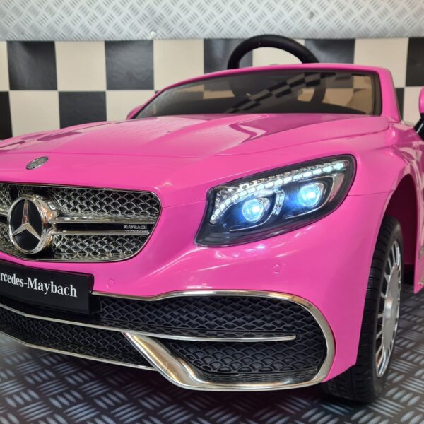 Electric children's car Mercedes Maybach S650 pink 12 volts